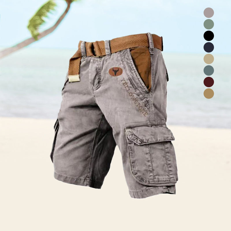 CargoMaster: Vielseitige Herren-Cargo-Shorts mit zahlreichen Taschen