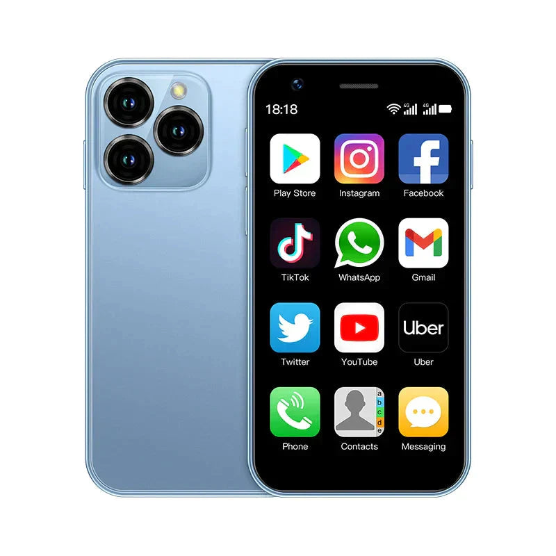 Smartho 2.0™ - Mini-smartphone-Deutschah-Blau-[Deutschah]-Deutschah
