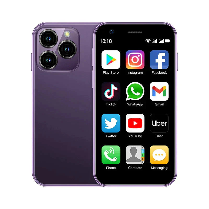 Smartho 2.0™ - Mini-smartphone-Deutschah-Lila-[Deutschah]-Deutschah