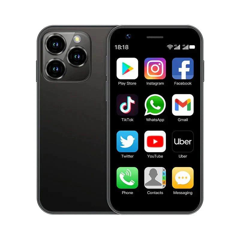 Smartho 2.0™ - Mini-smartphone-Deutschah-Schwarz-[Deutschah]-Deutschah